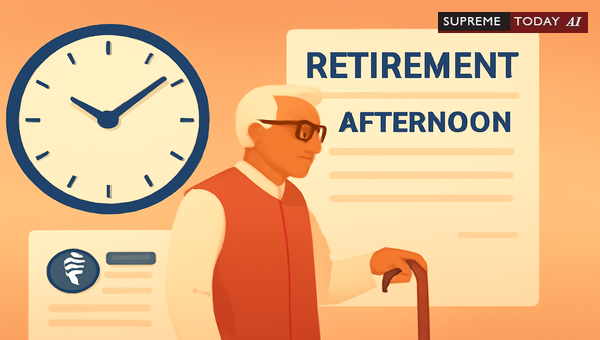 Interpreting Retirement After Noon Hours as the Last Day of Service in Indian Courts