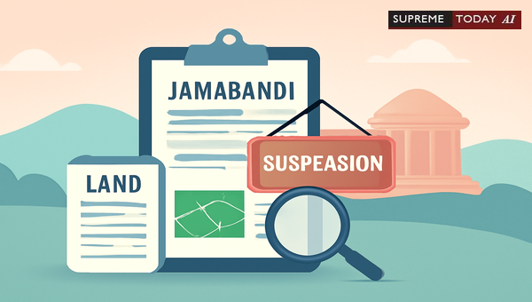 Revenue Authorities Cannot Suspend Jamabandi Entries Pending Civil Suits on Land Ownership