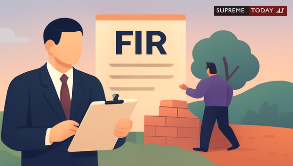 Revenue Authority Power to Lodge FIR for Illegal Land Occupation under U.P. Revenue Code