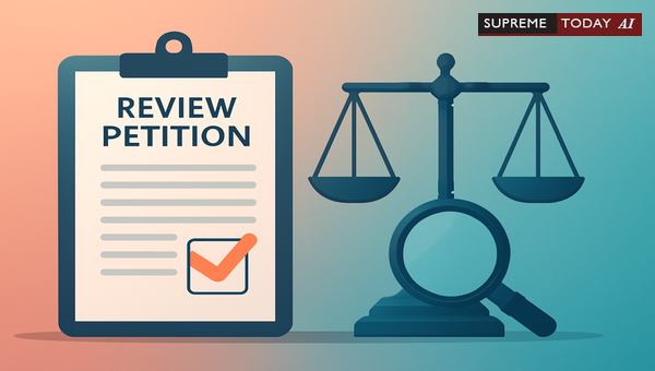 Is a Review Petition Maintainable on a Point of Law under the CPC?