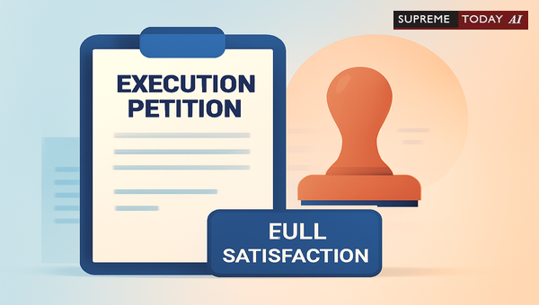 Reviewing Mistakenly Recorded Full Satisfaction Orders in Civil Execution Proceedings