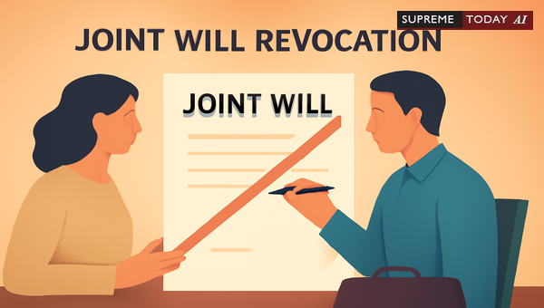 Joint Will Revocation During Lifetime: Judicial Principles on Testamentary Freedom