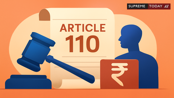 Rojer Mathew Ruling: Judicial Review of Speaker's Money Bill Certification under Article 110