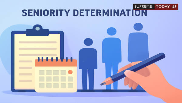 RPSC Seniority Determination for Common Selection Candidates Appointed on Different Dates
