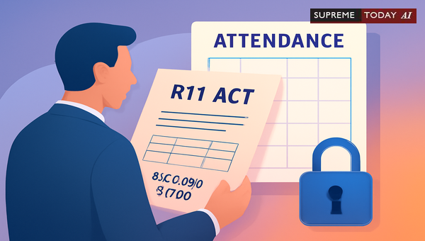 Disclosure of Attendance Sheets Under RTI Section 8(1)(j) and Personal Privacy Rights