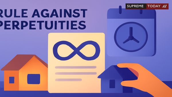 Applying the Rule Against Perpetuities under Section 14 of the Transfer of Property Act, 1882