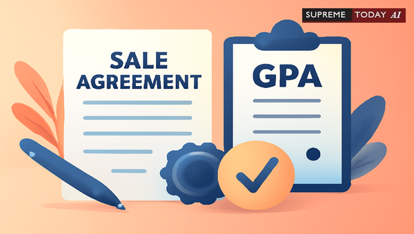 Enforceability of Sale Agreement Cum General Power of Attorney in Specific Performance Suits