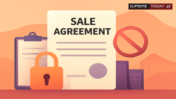 Enforceability of Sale Agreements Without Time Limits During Government Alienation Bans