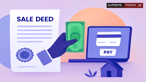 Sale Deed Registration Validity: Can Property Consideration Be Paid in Cash or Only Online?