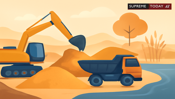 Legality of Extracting Sand from Mud under Telangana Mining Regulations and Judicial Directives