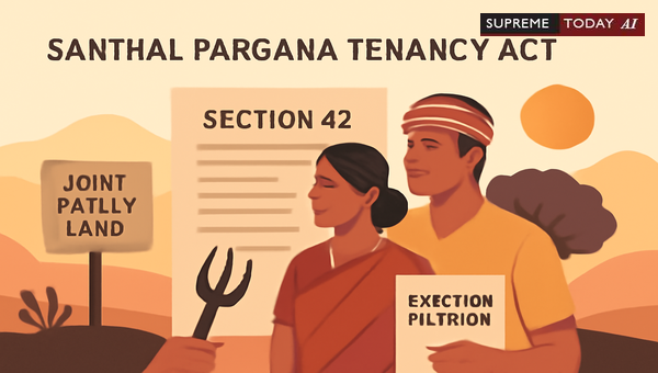 Filing Section 42 Santhal Pargana Tenancy Act Petitions for Joint Family Land Disputes