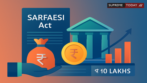 Invoking SARFAESI Act for Debts Under 10 Lakhs: DRT Jurisdiction and Recovery Limitations