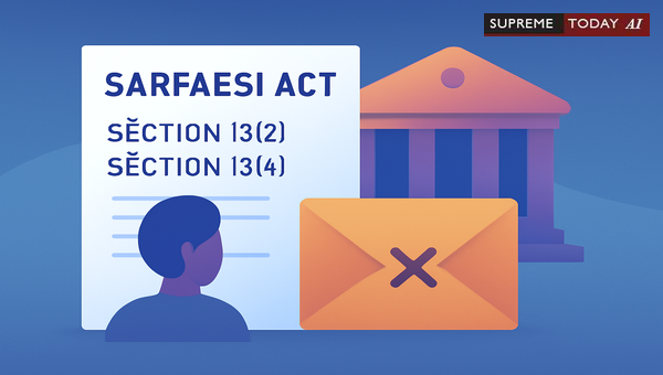 Fresh Section 13 Notice Requirements for Legal Heirs After Borrower Death Under SARFAESI Act