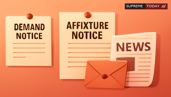 When Affixture and Newspaper Publication Become Mandatory Under SARFAESI Section 13(2)