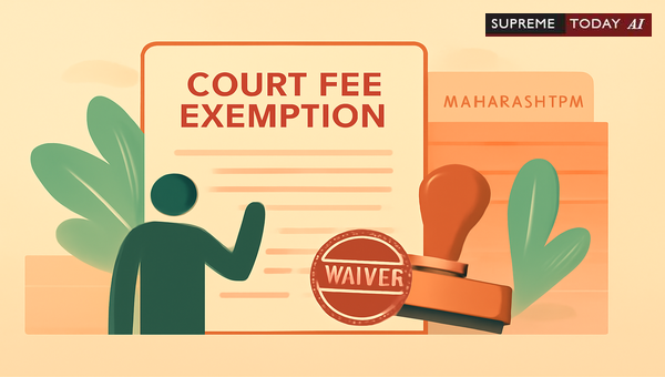 SC Category Court Fee and Stamp Duty Exemptions in Maharashtra: Legal Status Analysis
