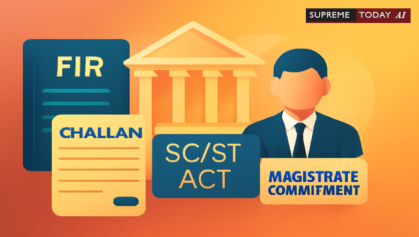 SC/ST Act FIRs: Why Magistrate Commitment to Special Court is Procedurally Mandatory