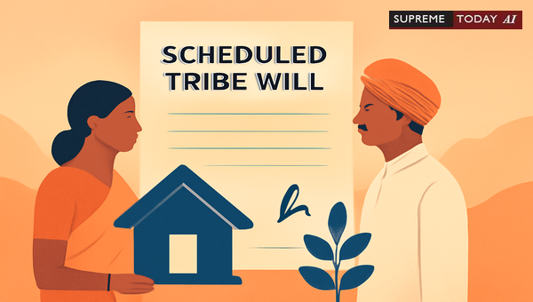 Can Scheduled Tribe Individuals Will Property to Non-Daughters Under Tribal Customary Law