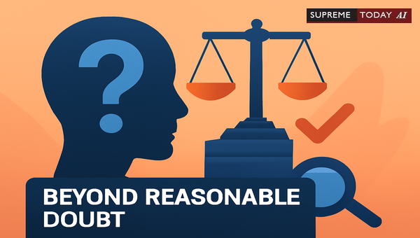 Defining the Scope of Proof Beyond Reasonable Doubt in Criminal Jurisprudence