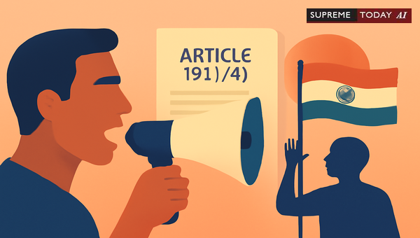 Scope and Boundaries of Article 19(1)(a) Freedom of Speech and Expression in India