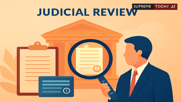 Judicial Review Scope and Procedural Limits in WP(MD) No. 25265 of 2018