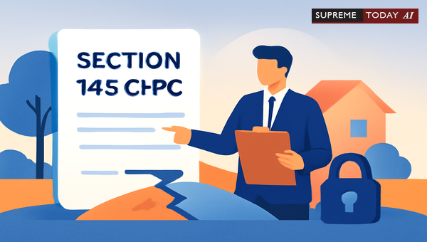 SDM Jurisdiction Under Section 145 CrPC to Prevent Land Possession Disputes and Breach of Peace