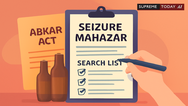 Is a Search List Sufficient to Replace a Seizure Mahazar in Kerala Abkari Act Cases?