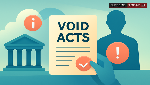 Second Actor Theory: Determining Validity of Subsequent Administrative Decisions After Unlawful Acts