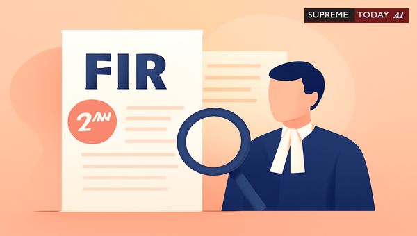 When Second FIRs Are Impermissible: Legal Precedents and the Indian Sameness Test
