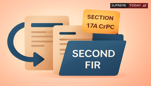 Legality of Filing a Second FIR Under Section 174 CrPC for the Same Incident