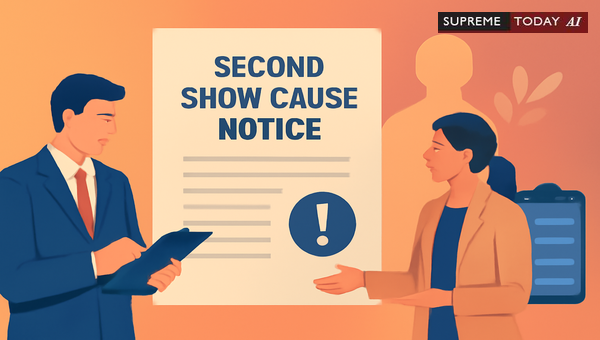 Procedural Requirements for Second Show Cause Notices in Departmental Inquiries
