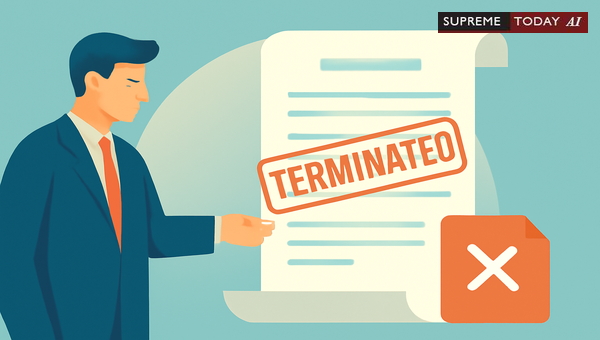 Validity of Initiating Secondary Termination Procedures on Previously Terminated Contracts