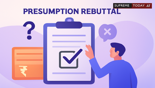Rebutting Section 118 NI Act Presumptions: Why Mere Denial Is Legally Insufficient