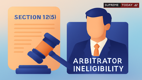 Section 12(5) & Seventh Schedule: Arbitrator Ineligibility Guide