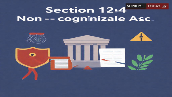 Section 124 Maharashtra Police Act Cognizable or Non Cognizable Legal Analysis