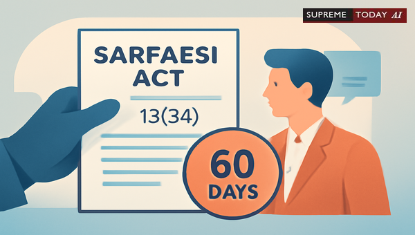 Is Section 13(3A) Mandatory After 60 Days: Impact on SARFAESI Enforcement Proceedings