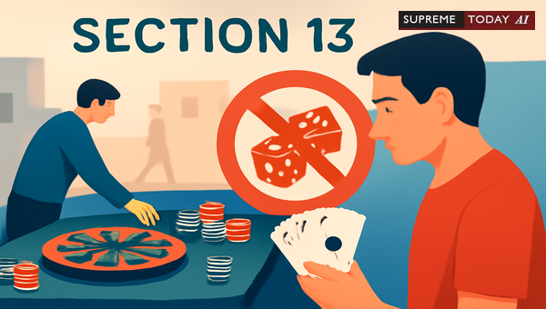 Defining Public Place Under Section 13 of the Public Gambling Act 1867: Judicial Precedents