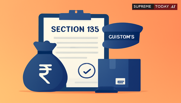 Deposit Marking Under Section 135 Customs Act 1962: When is Physical Production Required?