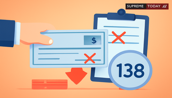 Applicability of Section 138 NI Act to Security Cheques for Uncertain Future Business Liabilities