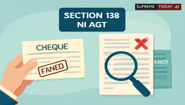 Section 138 NI Act Complaints Fail When Proving Cheque Dishonor with Photocopy Bank Statements