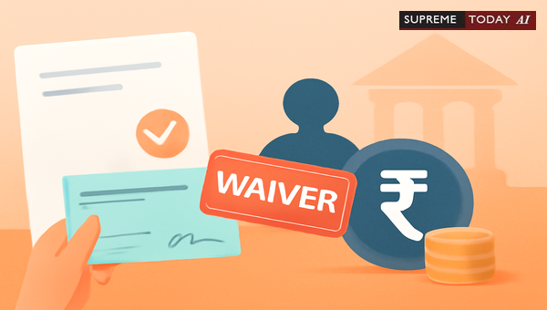 When Courts Waive Mandatory Pre-Deposit in Section 138 NI Act Cheque Bounce Appeals