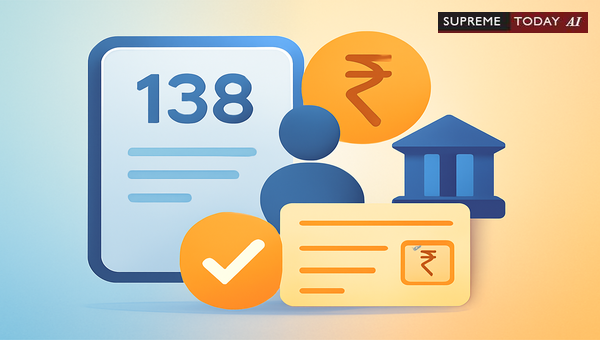 Section 138 NI Act: Complainant Financial Capacity Burden and Rebuttal in Dishonour Cases