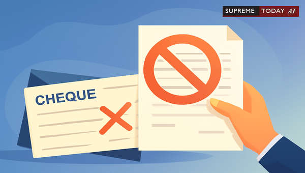 Prosecuting Cheque Bounce Cases Under Section 138 NI Act for Funds Derived From Illegal Contracts