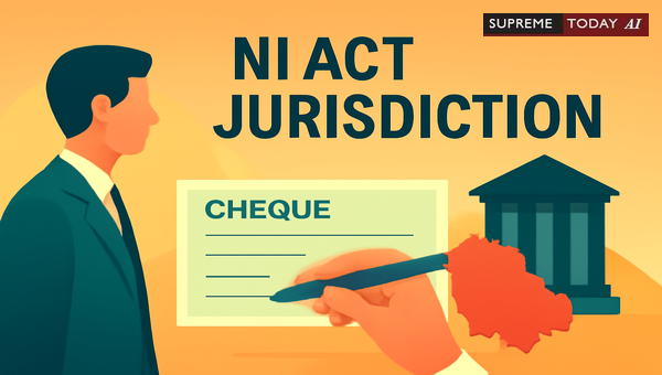 Determining Jurisdiction in Section 138 NI Act Cheque Dishonour Litigation Cases
