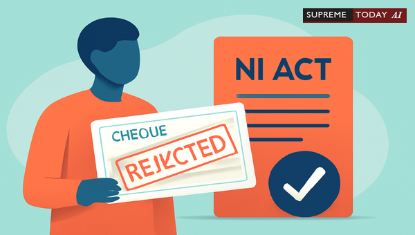 Section 138 NI Act: Why Penal Provisions Demand Strict Construction Over Broad Interpretation