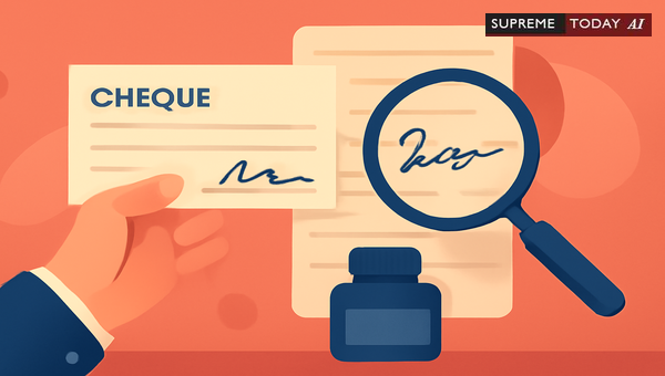 Ink Discrepancies in Cheque Signatures and Section 138 NI Act Prosecution Validity