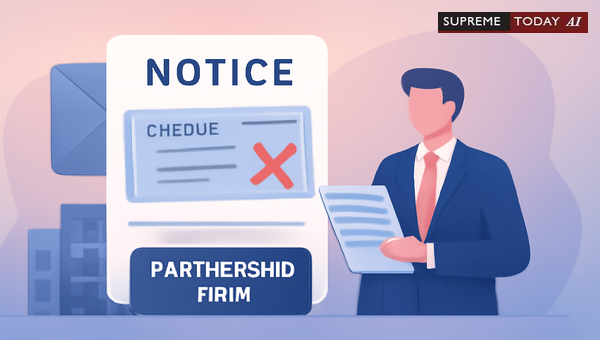 Is Statutory Notice to a Partnership Firm Sufficient for Section 138 Cheque Bounce Cases?