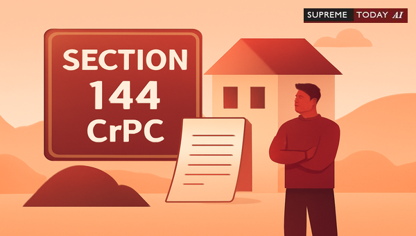 Invoking Section 144 CrPC in Land Disputes Despite Pending Title Suits: Legal Position