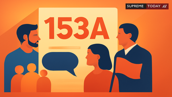 Does Section 153A IPC Protect Political Parties from Charges of Promoting Enmity