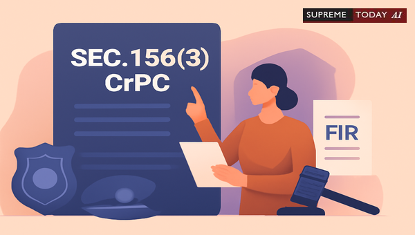 Section 156(3) CrPC Application does not Bar FIR Registration for Cognizable Offences