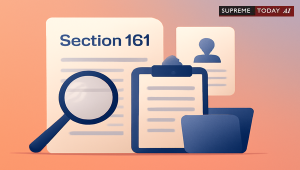 Admissibility of Section 161 CrPC Witness Statements as Evidence in Indian Summary Trials